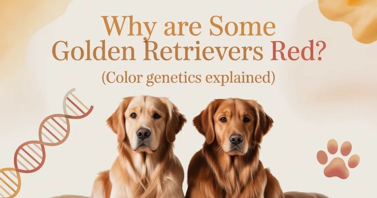 Physical Characteristics of a Red-Haired Golden Retriever