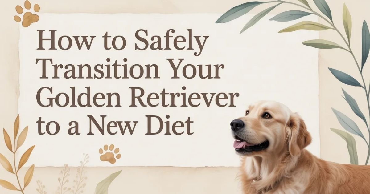 How to Safely Transition Your Golden Retriever to a New Diet