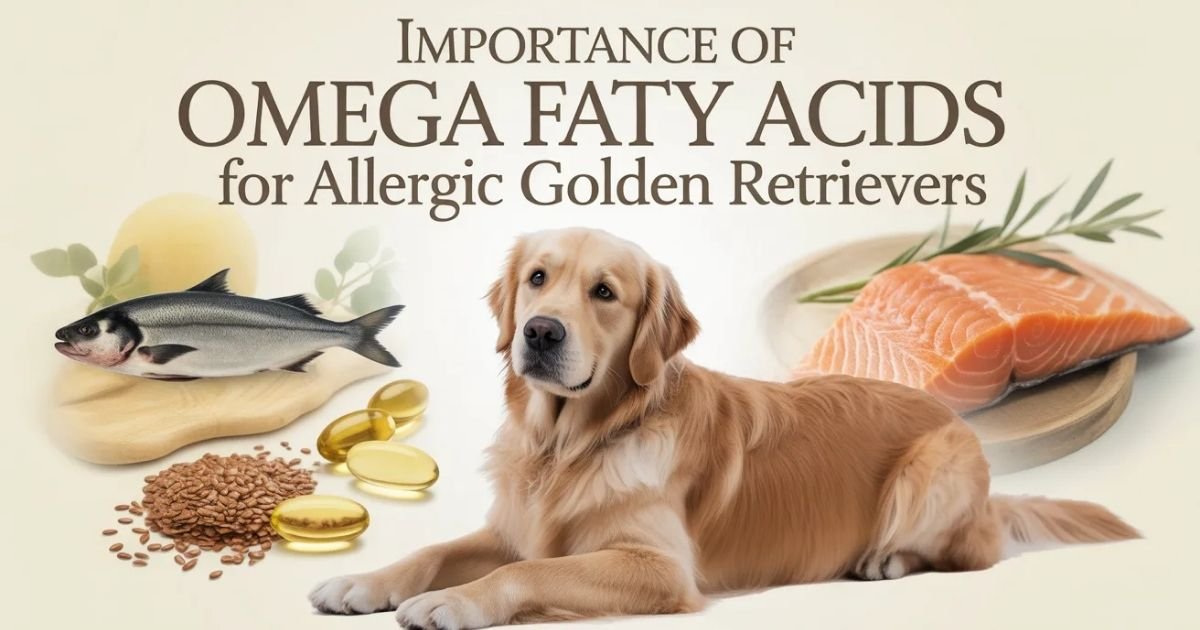 Importance of Omega Fatty Acids for Allergic Golden Retrievers