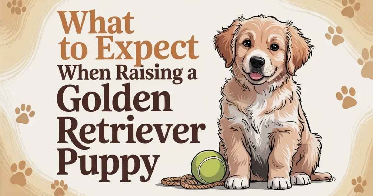 what to expect when raising a golden retriever puppy playful behavior