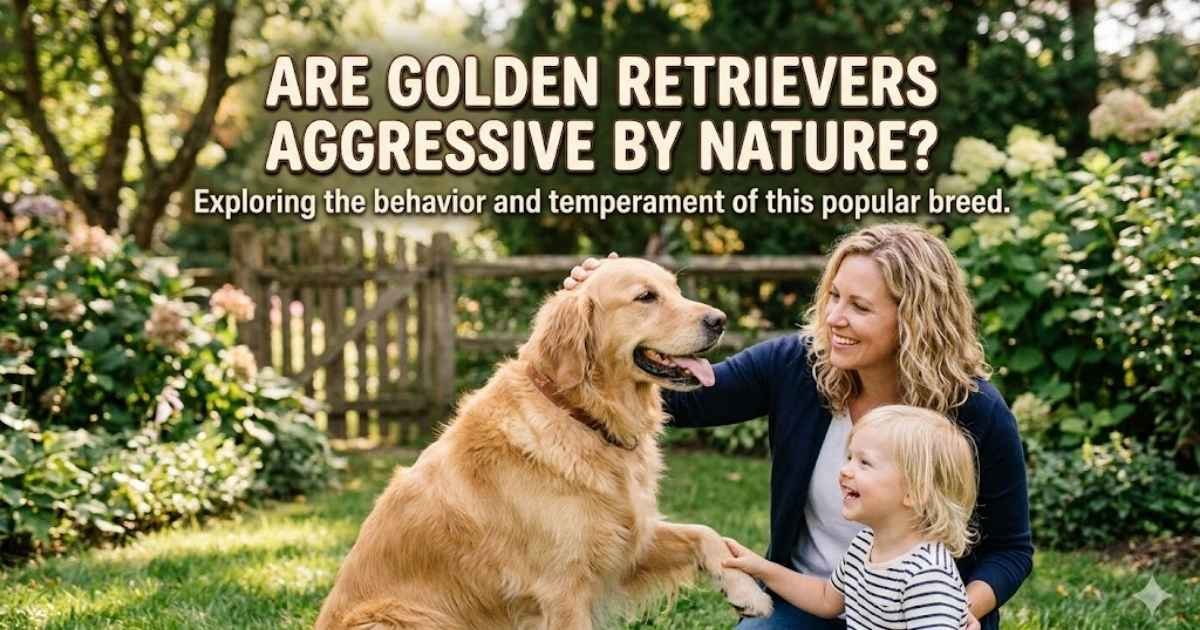 are golden retrievers aggressive by nature golden retriever temperament
