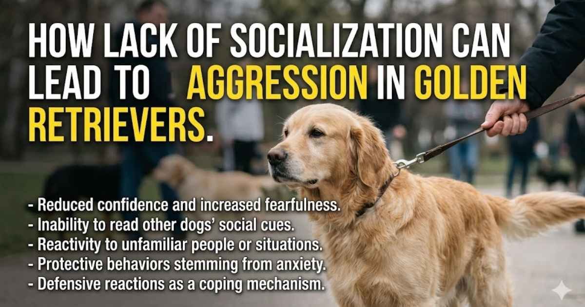 golden retriever puppy socialization preventing aggression