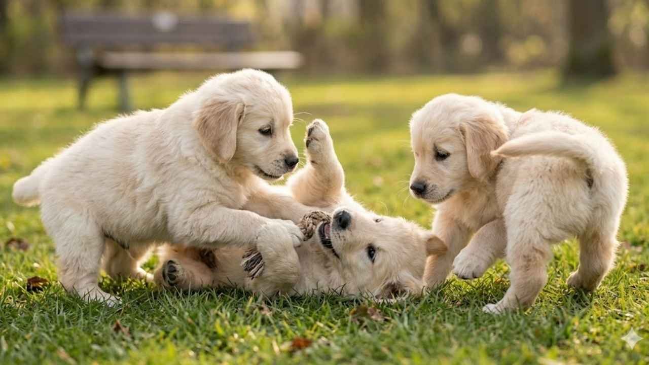 light golden retriever puppies showing golden retriever puppies color and golden retriever puppy care