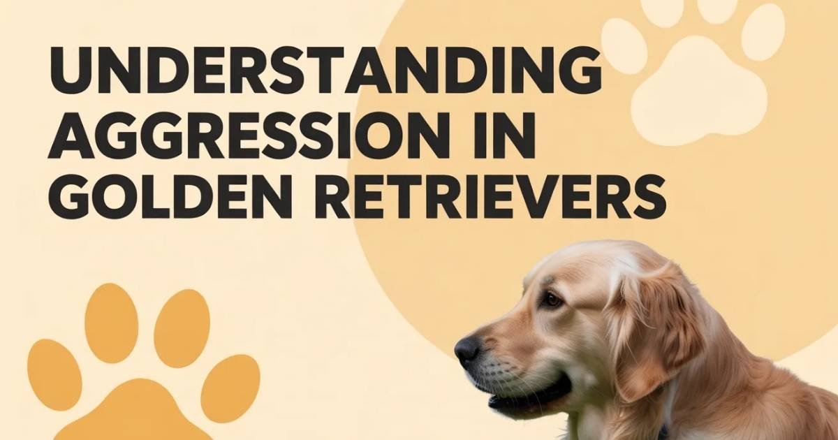 understanding aggression in golden retrievers dog behavior signs