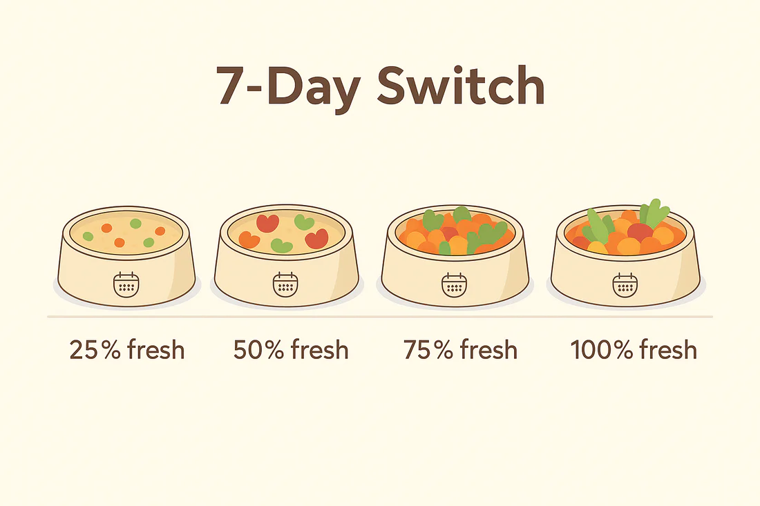 Switch Dog Food Safely