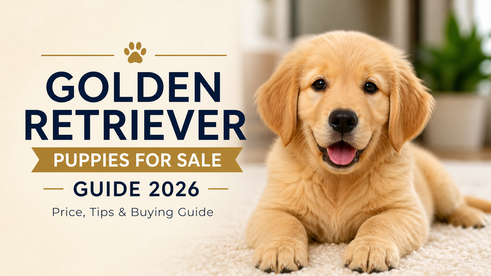 Golden Retriever Puppies for Sale Guide (2026)