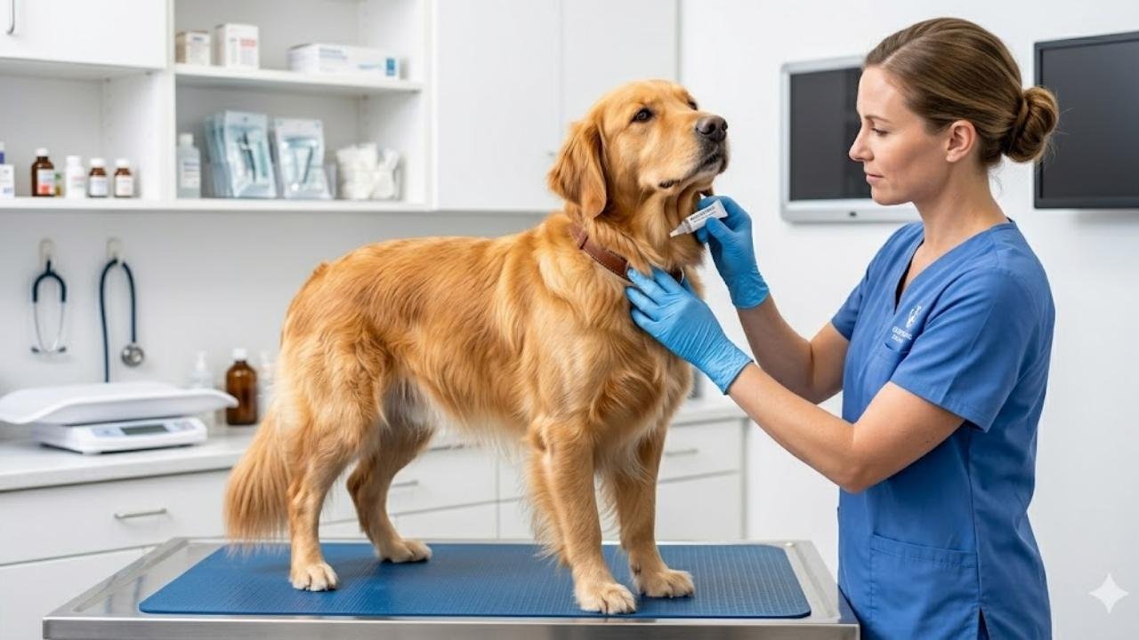 Golden Retriever shedding solutions flea and parasite control for reduced skin irritation
