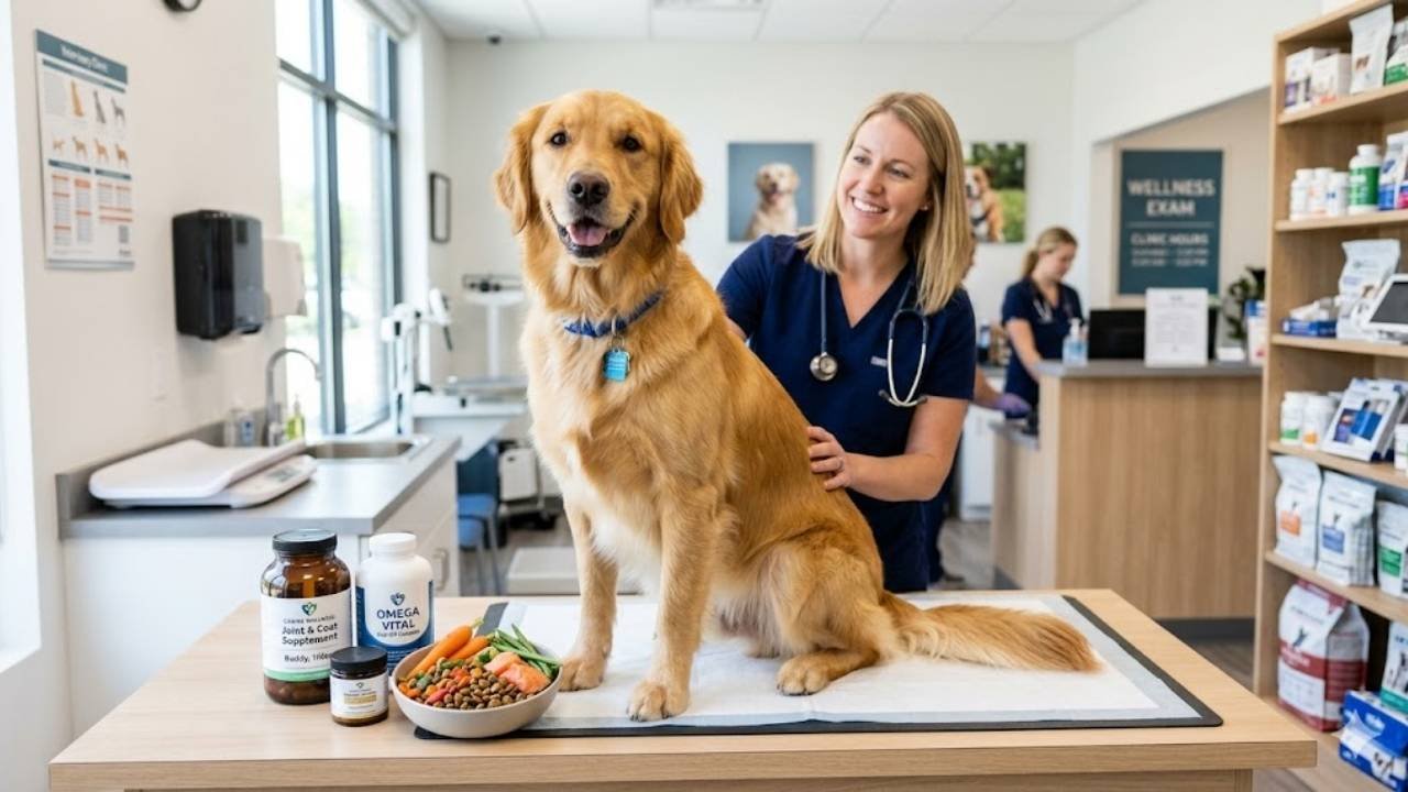 Best supplements for Golden Retrievers supporting common health issues, joint care, and immune support